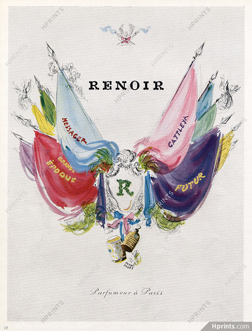 Renoir (Perfumes) 1948 Pierre Pagès