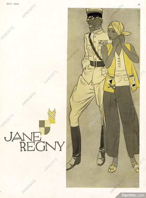 Jane Regny 1929 Sport Fashion, Ernst Dryden