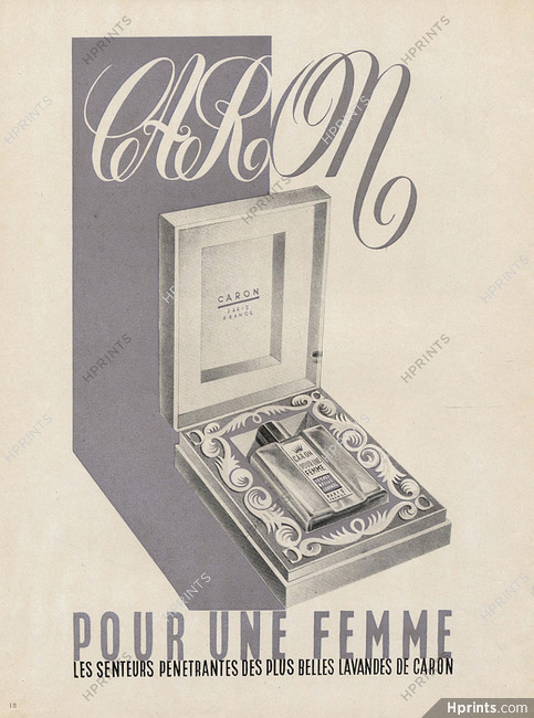 Caron (Perfumes) 1945 Pour une Femme