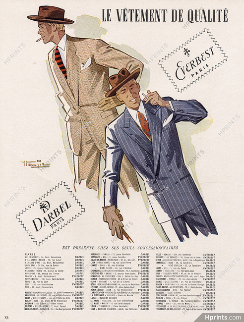 Darbel Everbest 1948 Men Clothing, Hemjic