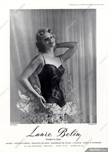 Laure Belin 1955 Combiné, Georges Saad