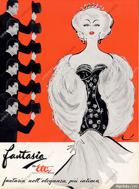 Fantasia 1959 Evening Gown, Brénot