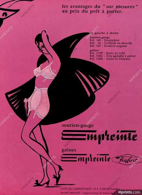 Empreinte (Lingerie) 1963