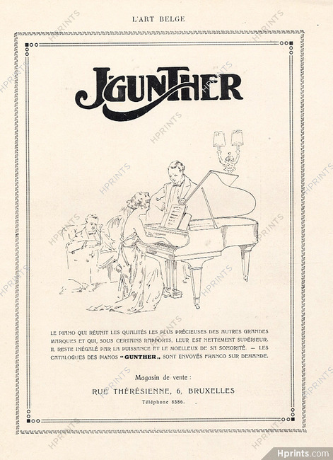 Gunther 1922 Piano