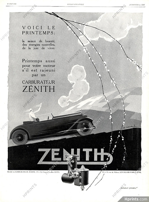 Zenith (Carburetors) 1929 E. Maurus