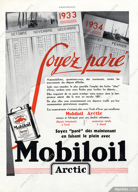 Mobiloil 1933