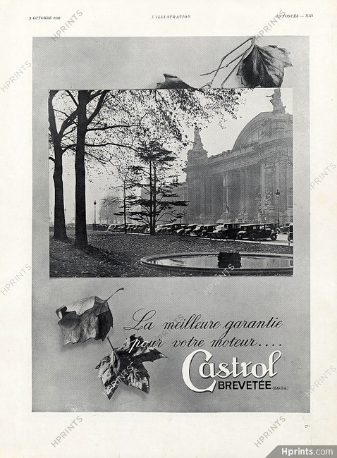 Castrol 1936 Grand Palais