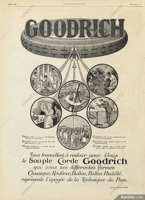 Goodrich 1925 Ticault