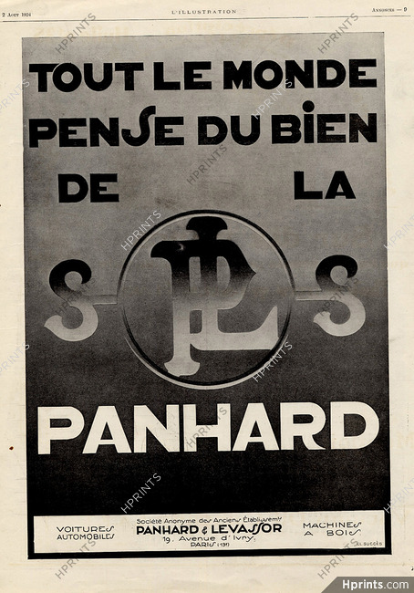 Panhard & Levassor 1924