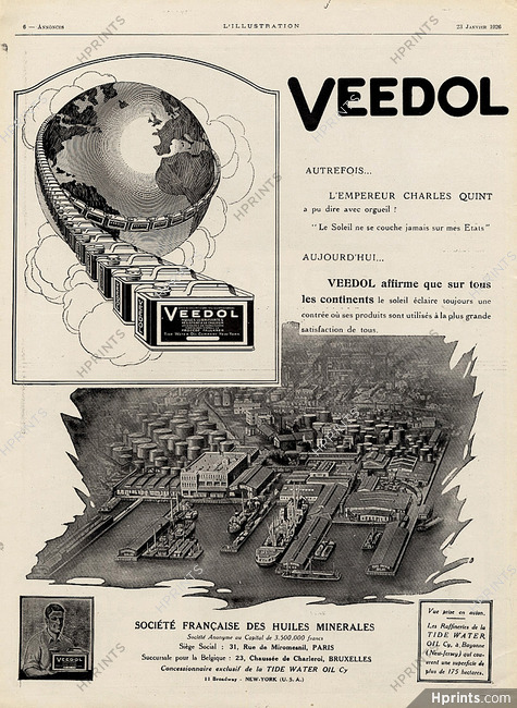 Veedol (Motor Oil) 1926 Factory