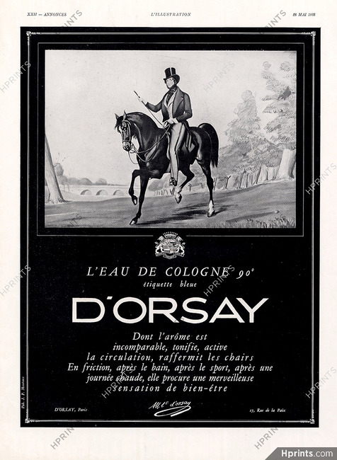 D'orsay 1938 Eau de Cologne
