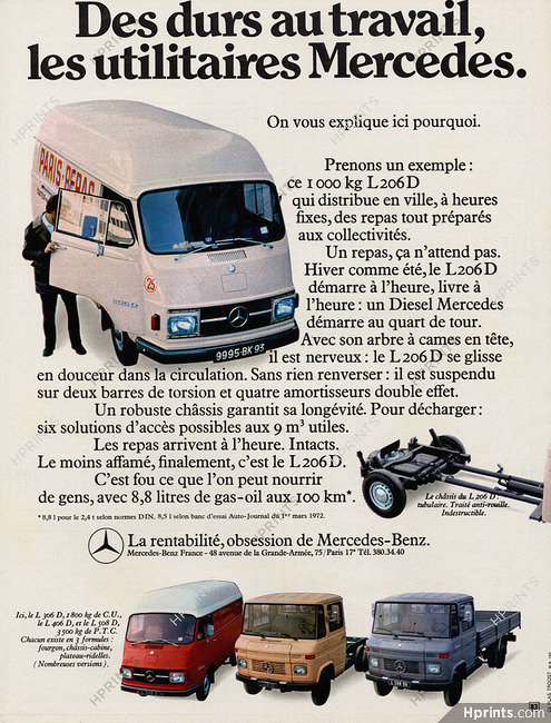 Mercedes (Trucks) 1972