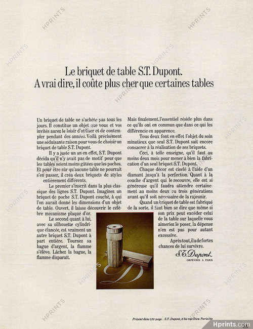 Dupont 1972 Lighter