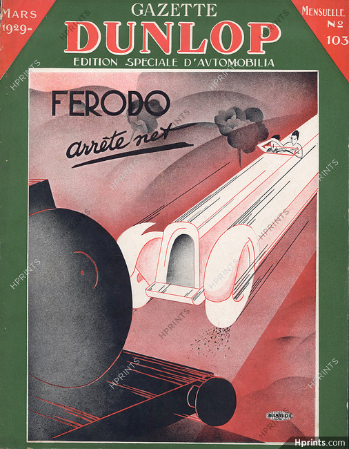 Gazette Dunlop 1929 Ferodo