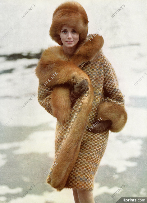 Christian Dior 1964 Fur, Dumas & Maury, Photo Hanicki