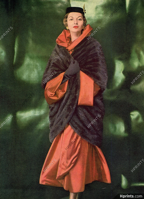Henri Bendel 1948 Mink Fur Coat, Van Cleef & Arpels, Photo Blumenfeld