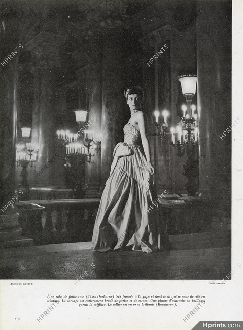 Jacques Griffe 1947 Ducharne, Opera Garnier, Photo Savitry