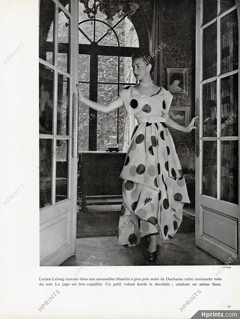 Lucien Lelong 1947 Ducharne, Photo Pottier