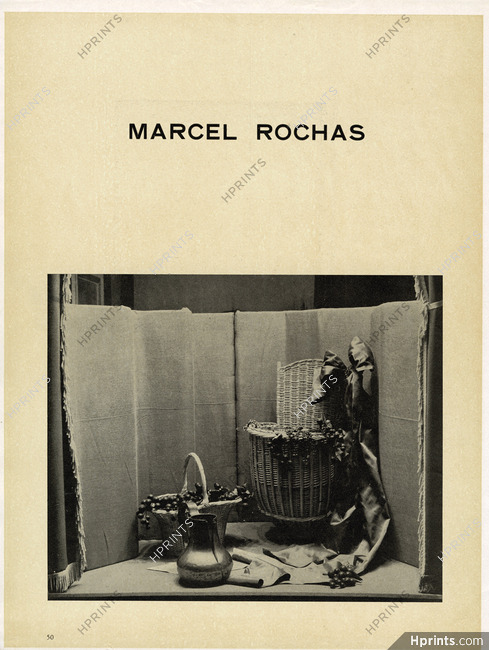 Marcel Rochas 1949 Vitrines et Boutiques de la Haute Couture Parisienne