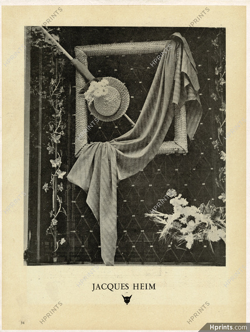 Jacques Heim 1949 Vitrines et Boutiques de la Haute Couture Parisienne