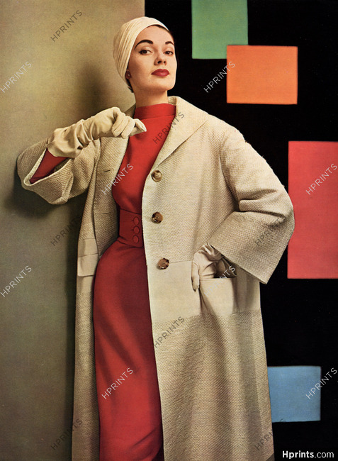 Hubert de Givenchy 1953 Manteau