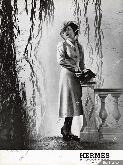 Hermès 1939 Fashion Photography, Robert Rigassi