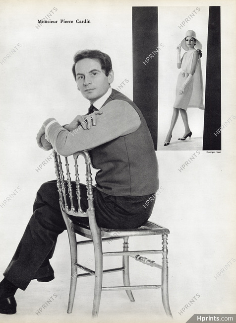 Mr Pierre Cardin 1961 Photo Georges Saad
