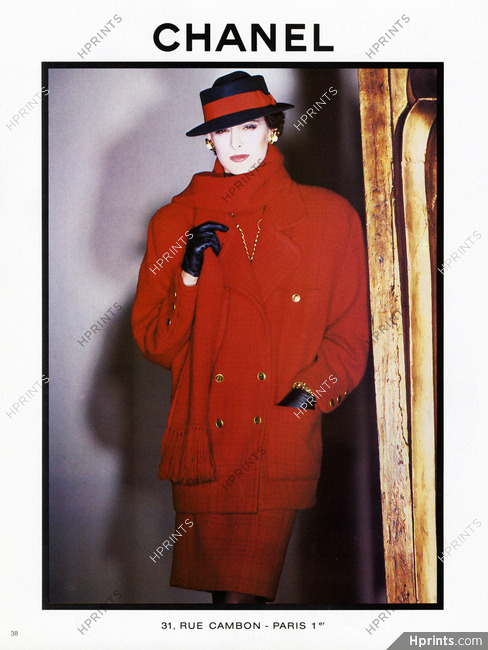 Chic As F**k — Ines de la Fressange at Chanel F/W 1985