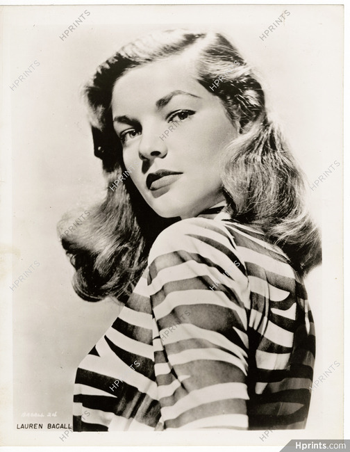 Lauren Bacall Original Photograph 1940 (Found inside an American Vogue)
