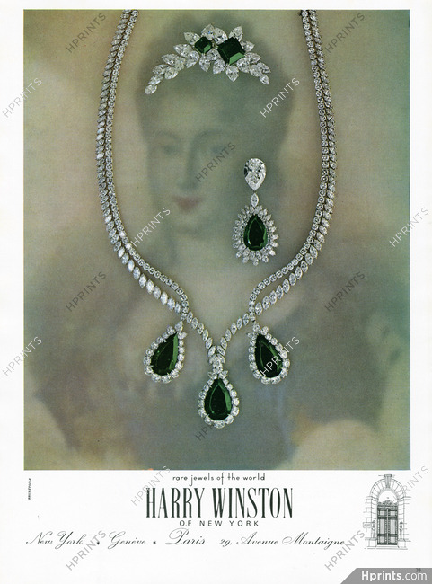 Harry Winston (Jewels) 1963 Emerald Set of Jewels