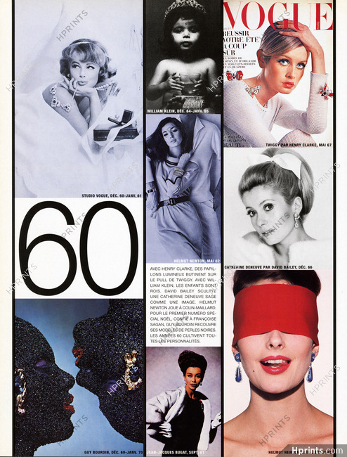 Cartier et Vogue 1997 Années 60