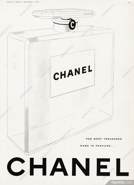 Chanel (Perfumes) 1943 The Most Treasured Name in Perfume