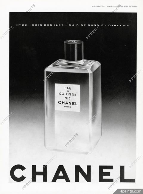 Chanel (Perfumes) 1956 Eau de Cologne N° 5