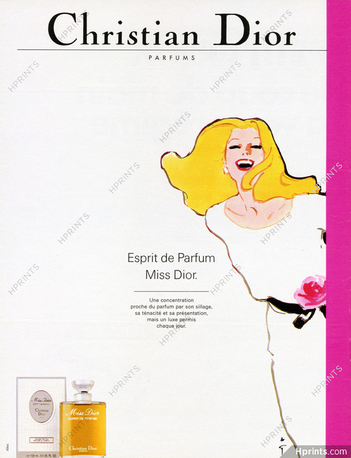 Christian Dior (Perfumes) 1985 Miss Dior Gruau