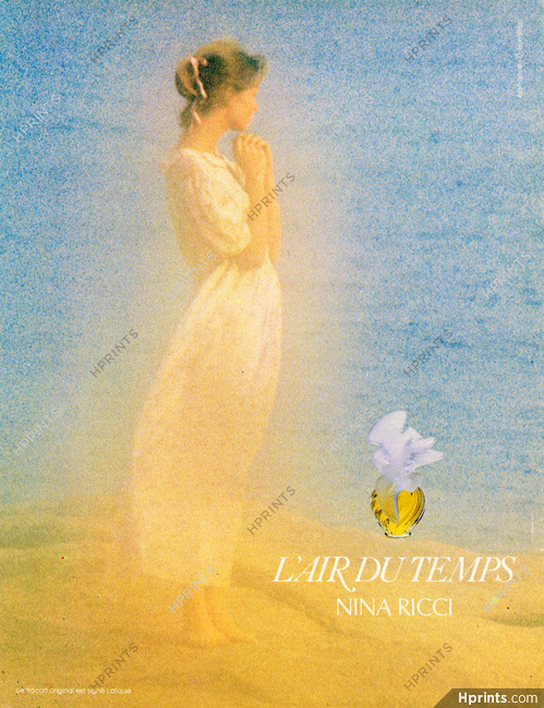 Nina Ricci (Perfumes) 1984 L'Air du Temps, David Hamilton
