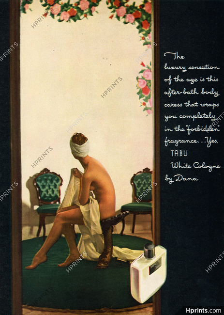 Dana 1944 Tabu, After-bath, Nude