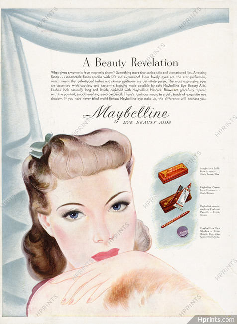 Maybelline (Cosmetics) 1943 Eye Beauty Aids