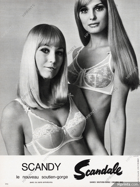 Scandale (Lingerie) 1969 Scandy, Bra
