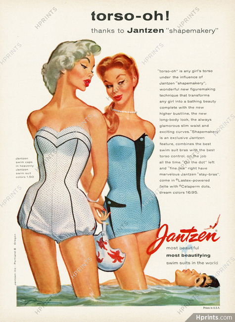 Jantzen (Swimwear) 1955 Swim suits