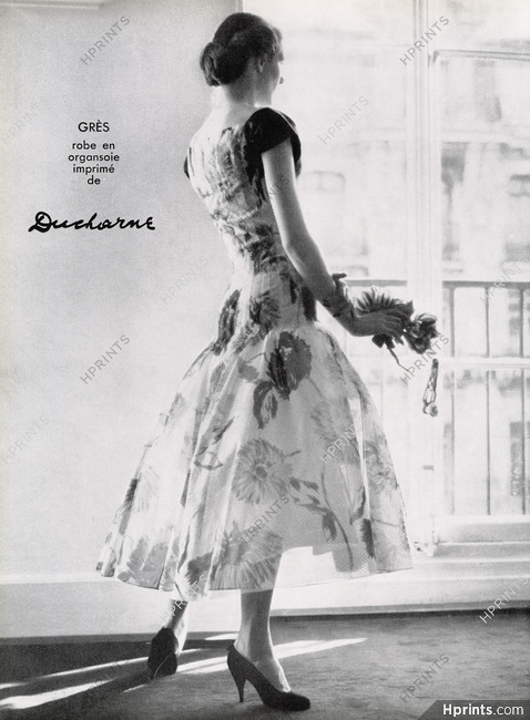 Grès 1955 Robe Organsoie, Ducharne
