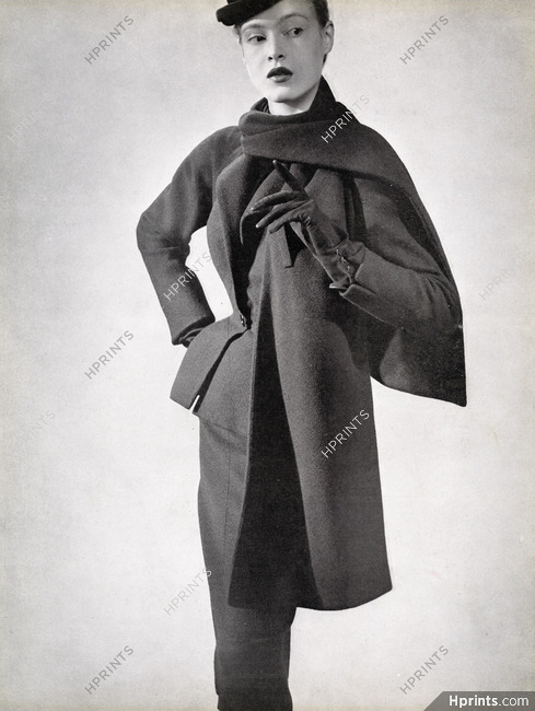 Christian Dior 1950 Tailleur, Photo Seeberger