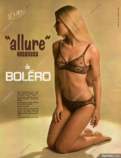Boléro 1970 Bra "Allure", Photo Rouchon