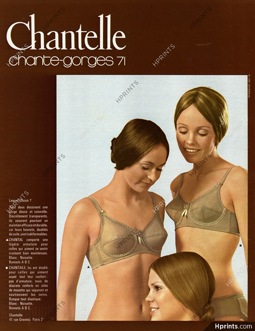 Chantelle 1971 Chante-gorges