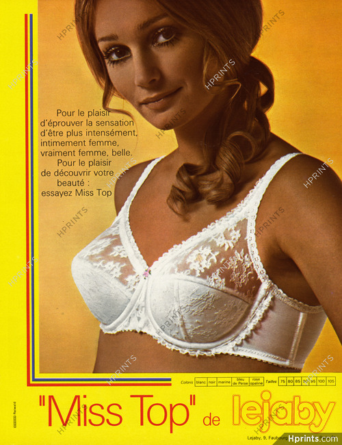 Lejaby 1970 Bra, Model Miss Top (L)