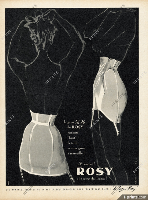 Rosy 1956 Eliza Fenn, Girdles (L)