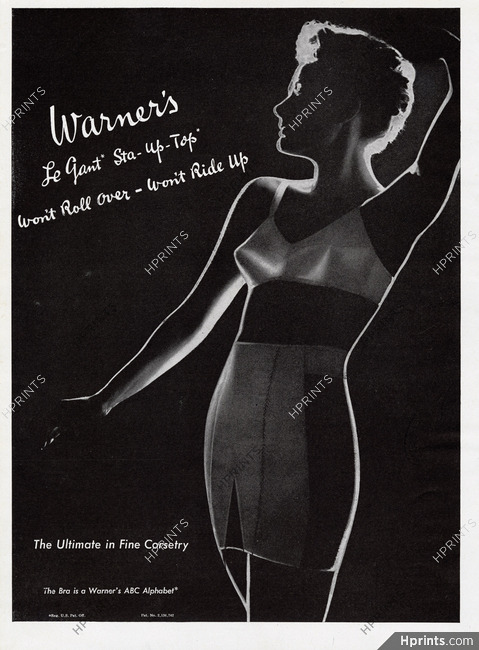 Warner's (Lingerie) 1944 Girdle, Brassiere