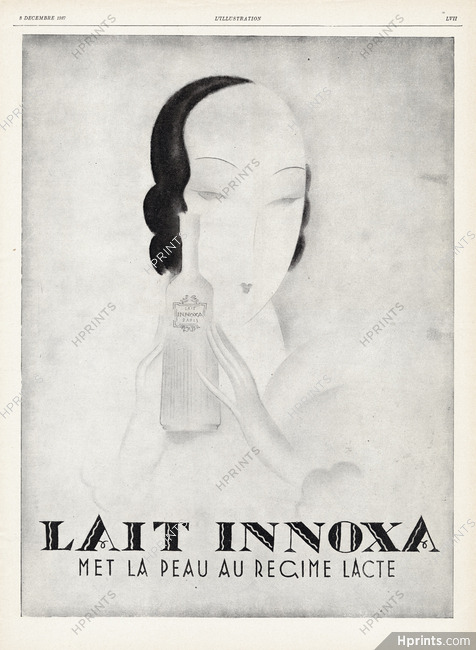 Lait Innoxa 1927 Charles Loupot, Art Deco