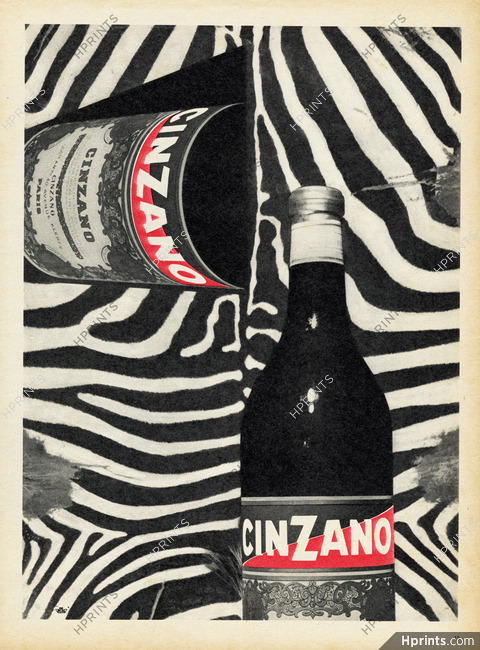 Cinzano 1957 Zebra (L)