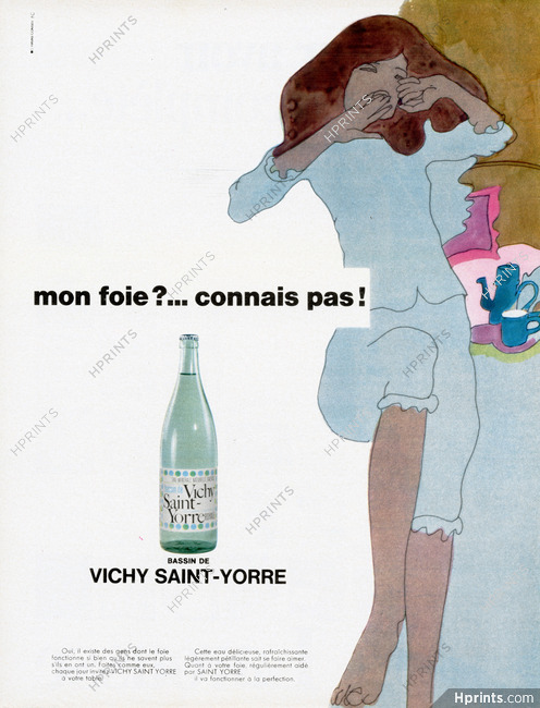 Vichy Saint-Yorre (Water) 1968