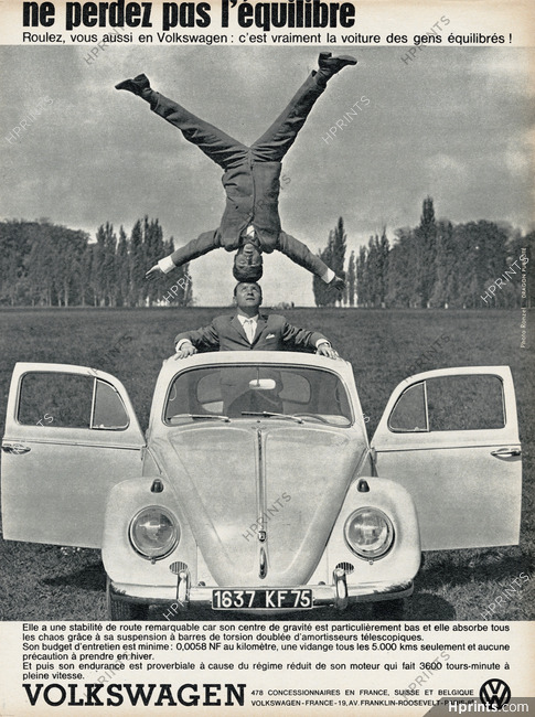 Volkswagen 1961 Coccinelle, Equilibrist, Photo Ronzel
